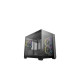 DEEPCOOL CG330 3F, Tápegység nélkül, Fekete, Üvegfalú Ház Micro ATX DEEPCOOL CG330 3F, Tápegység nélkül, Fekete, Üvegfalú Ház Micro ATX