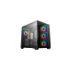 DEEPCOOL CG530 4F, Tápegység nélkül, Fekete, Üvegfalú Ház ATX DEEPCOOL CG530 4F, Tápegység nélkül, Fekete, Üvegfalú Ház ATX