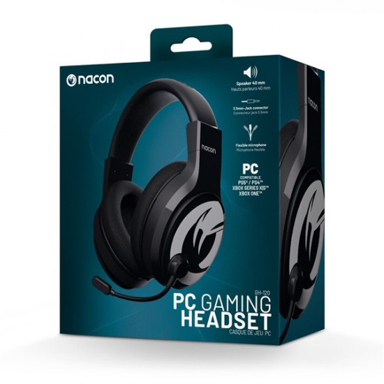 Nacon 2809131 GH-120 fekete gamer headset Nacon 2809131 GH-120 fekete gamer headset