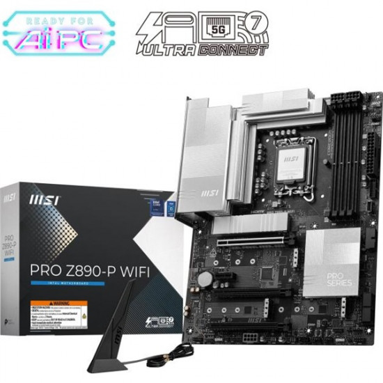 MSI PRO Z890-P WIFI Intel Z890, ATX Alaplap S1851