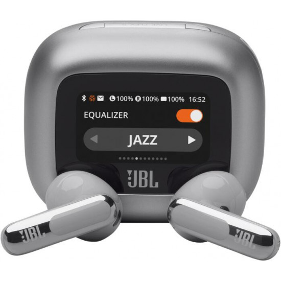 JBL Live Flex 3 True Wireless Bluetooth zajszűrős ezüst fülhallgató JBL Live Flex 3 True Wireless Bluetooth zajszűrős ezüst fülhallgató