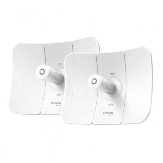 TP-LINK Wireless Access Point 5Ghz 867Mbps Kültéri/Beltéri 15km hatótáv, BEAM BRIDGE 5 UR KIT