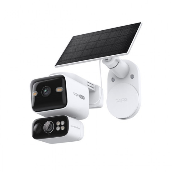 TP-LINK TAPO C645D KIT Wireless Kamera Cloud kültéri Dual + Okos Solar Panel IP65 1xSIM foglalat