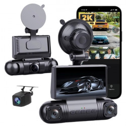 BLACKBIRD Autós Kamera S23Q 4 csatornás 2K Wifi, applikációs vezérlés BLACKBIRD Autós Kamera S23Q 4 csatornás 2K Wifi, applikációs vezérlés