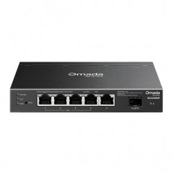 TP-LINK SG2206MP Switch 5x1000Mbps(4xPOE+) + 1xGigabit SFP, Menedzselhető