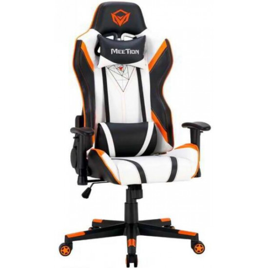 KE -  Meetion MT-CHR15 Gamer szék fehér+narancs