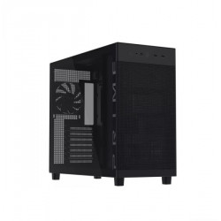 ASUS Prime AP303, Tápegység nélkül, Fekete, Üvegfalú számítógépház