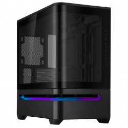 ASUS Prime AP202, Tápegység nélkül, Fekete, Üvegfalú számítógépház