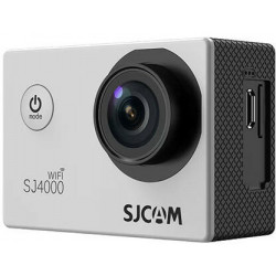 SJCAM Action Camera SJ4000 WiFi, Silver,  4K, 30m, 12 MP, vízálló tokkal, LCD kijelző 2.0, időzítő funkció, lassítás