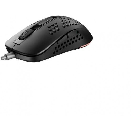 AVAX LW01 PAW3327 RGB fekete gamer egér AVAX LW01 PAW3327 RGB fekete gamer egér