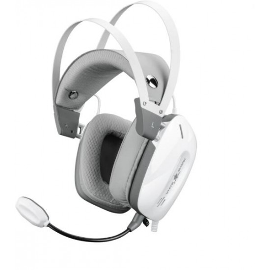 WHITE SHARK GH-2446W GOTTAN-W vez.nélk. gamer fejhallgató mikrofonnal, fehér WHITE SHARK GH-2446W GOTTAN-W vez.nélk. gamer fejhallgató mikrofonnal, fehér