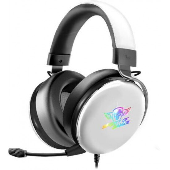 HKM-Spirit of Gamer H700 White MultiPlatform RGB 7.1 Headset HKM-Spirit of Gamer H700 White MultiPlatform RGB 7.1 Headset