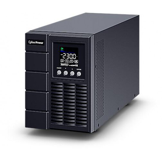 CYBERPOWER UPS, 2000VA/1800W, 2xC13 2xSCHU, színes LCD kijelző, OnLine szünetmentes, kettős konverziós,tisztán színuszos CYBERPOWER UPS, 2000VA/1800W, 2xC13 2xSCHU, színes LCD kijelző, OnLine szünetmentes, kettős konverziós,tisztán színuszos