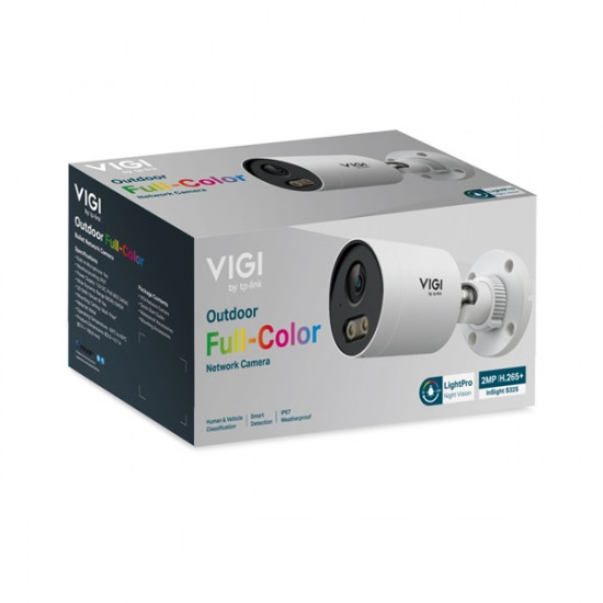 TP-LINK IP Kamera kültéri színes éjjellátó 2 Megapixel, 4mm Objektív, INSIGHT S325(4MM)
