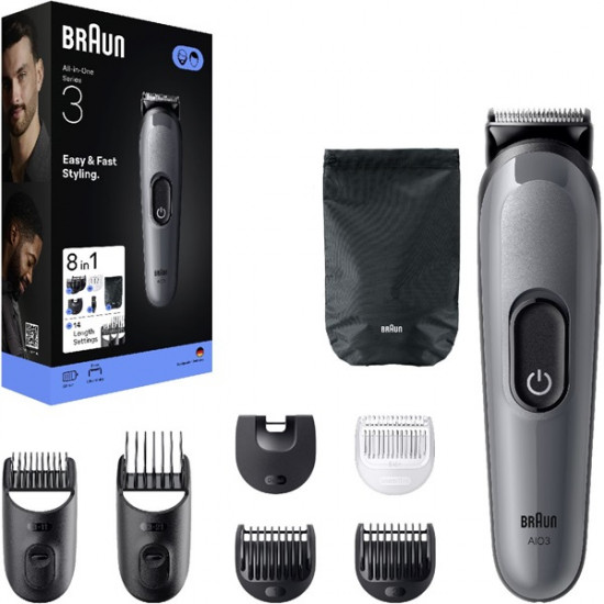Braun AIO 3540 multifunkciós testszőrzet ápoló Braun AIO 3540 multifunkciós testszőrzet ápoló