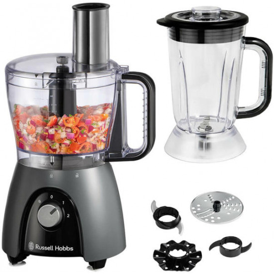 RUSSEL HOBBS DESIRE 27111-56/RH Matte Charcoal konyhai robotgép, többfunkciós, matt antracit RUSSEL HOBBS DESIRE 27111-56/RH Matte Charcoal konyhai robotgép, többfunkciós, matt antracit