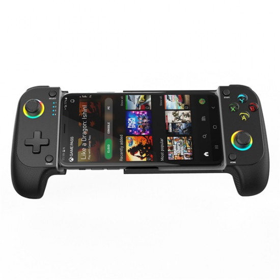 BLACKBIRD Mobil Gaming Kontroller - Android/IOS, Bluetooth 5.0, 600mAh, Fekete BLACKBIRD Mobil Gaming Kontroller - Android/IOS, Bluetooth 5.0, 600mAh, Fekete
