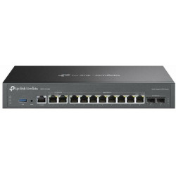 TP-LINK Vezetékes VPN Router 2xWAN/LAN(2500Mbps)+ 8xWAN/LAN(1000Mbps) + 2xSFP + 1xUSB + 1xkonzol port, ER7412-M2 TP-LINK Vezetékes VPN Router 2xWAN/LAN(2500Mbps)+ 8xWAN/LAN(1000Mbps) + 2xSFP + 1xUSB + 1xkonzol port, ER7412-M2