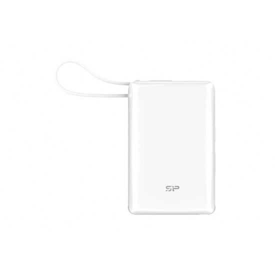 SILICON POWER Power Bank 10000mAh CP10, Fehér SILICON POWER Power Bank 10000mAh CP10, Fehér