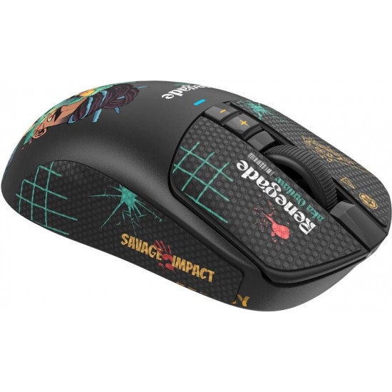 A4-Tech Bloody R72 Ultra Duo Renegade Midnight vezeték nélküli fekete gamer egér A4-Tech Bloody R72 Ultra Duo Renegade Midnight vezeték nélküli fekete gamer egér