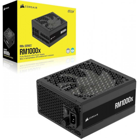 CORSAIR RM1000x SHIFT 1000W ATX 3.1 PCIe 5.1 Tápegység Moduláris CORSAIR RM1000x SHIFT 1000W ATX 3.1 PCIe 5.1 Tápegység Moduláris