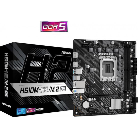 ASRock H610M-H2/M.2 D5 alaplap