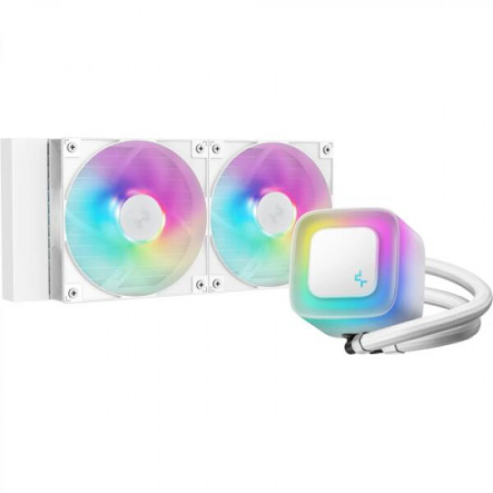 DEEPCOOL LE240 WH V2, Univerzális CPU hűtő DEEPCOOL LE240 WH V2, Univerzális CPU hűtő