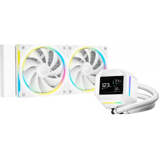 DEEPCOOL LM240 WH, Univerzális CPU hűtő DEEPCOOL LM240 WH, Univerzális CPU hűtő