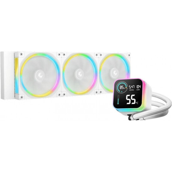 DEEPCOOL LQ360 ULTRA WH ARGB, Univerzális CPU hűtő DEEPCOOL LQ360 ULTRA WH ARGB, Univerzális CPU hűtő