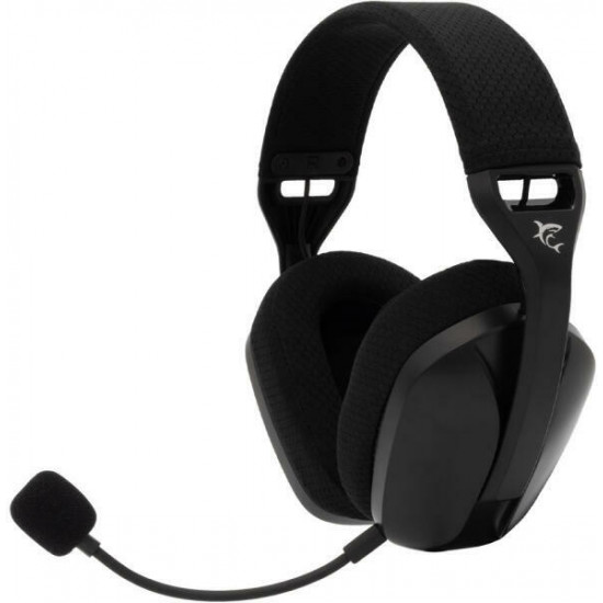 WHITE SHARK BUTTERFLY-B, GH-2442B, vezeték nélküli gamer fejhallgató, fekete