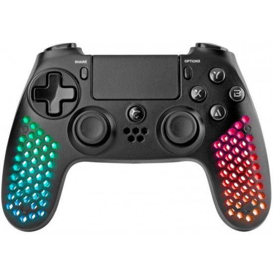 White Shark GPW-4009 Legatus PC/PS3/PS4 vezeték nélküli fekete kontroller White Shark GPW-4009 Legatus PC/PS3/PS4 vezeték nélküli fekete kontroller