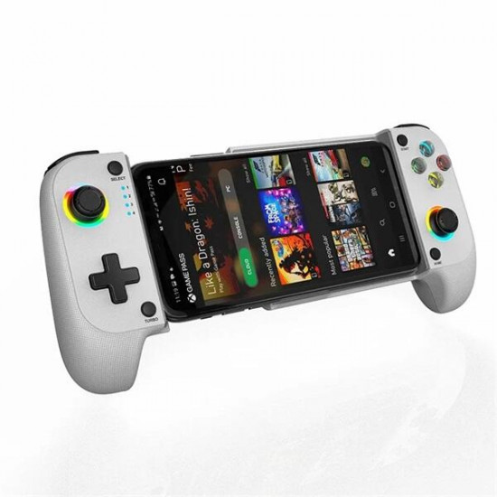 BLACKBIRD Mobil Gaming Kontroller - Android/IOS, Bluetooth 5.0, 600mAh, Fehér BLACKBIRD Mobil Gaming Kontroller - Android/IOS, Bluetooth 5.0, 600mAh, Fehér
