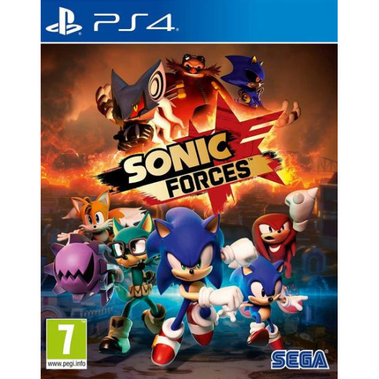 Sonic Forces PS4 játékszoftver Sonic Forces PS4 játékszoftver
