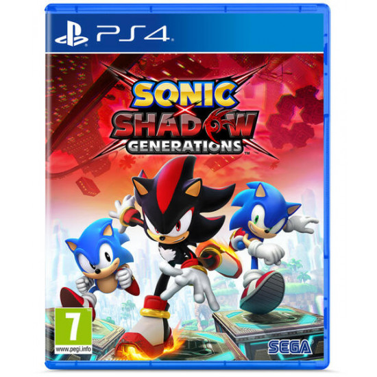 Sonic X Shadow Generations PS4 játékszoftver Sonic X Shadow Generations PS4 játékszoftver