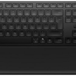 HP vezeték nélküli billentyűzet több eszközös csuklótámasszal 585K - fekete