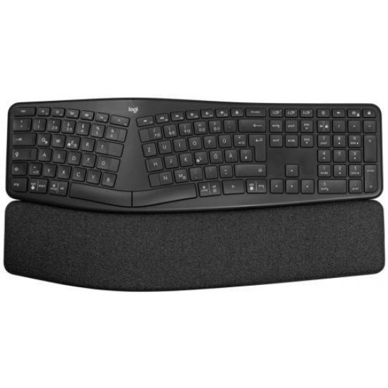 LOGITECH Billentyűzet - K860 Ergonomikus Vezeték Nélküli Grafitszürke (Logi bolt támogatás), HUN (Gravírozott) LOGITECH Billentyűzet - K860 Ergonomikus Vezeték Nélküli Grafitszürke (Logi bolt támogatás), HUN (Gravírozott)