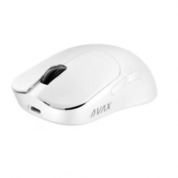 AVAX LW02 PRO tri-mode 1k lightweight fehér gamer egér