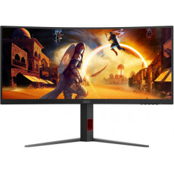 AOC Ívelt Gaming 180Hz Fast VA monitor 34