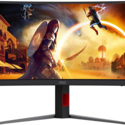 AOC Ívelt Gaming 180Hz VA monitor 34