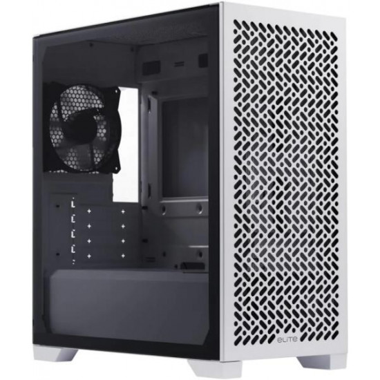 COOLER MASTER Elite 302 White, Tápegység nélkül, fehér Ház Mini-ITX/Micro-ATX