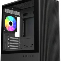 COOLER MASTER Elite 350 Black, Tápegység nélkül, fekete Ház Mini-ITX/Micro-ATX