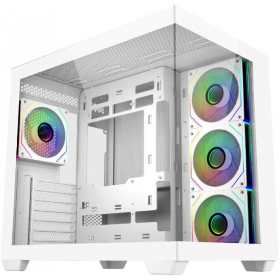 COOLER MASTER Elite 681 White, Tápegység nélkül, fehér Ház ATX