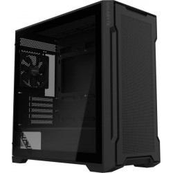 GIGABYTE C102G, Tápegység nélkül, Fekete, Üvegfalú ház