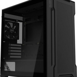 GIGABYTE C102G, Tápegység nélkül, Fekete, Üvegfalú ház