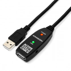 Axagon aktív USB hosszabbító kábel, 10m (ADR-210)