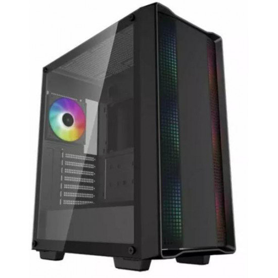 DeepCool CC560 A-RGB V2 ablakos, 4x12cm venti, Mini-ITX / Micro-ATX / ATX, 1xUSB3.0, 1xUSB2.0 fekete Számítógépház (CC560 ARGB V2) DeepCool CC560 A-RGB V2 ablakos, 4x12cm venti, Mini-ITX / Micro-ATX / ATX, 1xUSB3.0, 1xUSB2.0 fekete Számítógépház (CC560 ARGB V2)