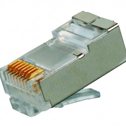 Rainbow CAT6 RJ45 UTP árnyékolt, elöl nyitott csatlakozó dugó (50 darab) Rainbow CAT6 RJ45 UTP árnyékolt, elöl nyitott csatlakozó dugó (50 darab)